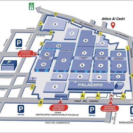 Attico Ai Cedri Apartman Verona Kültér fotó
